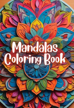 Preview of Zen Harmony: A 50-Page Mandalas Coloring Book for Relaxation and Creativity