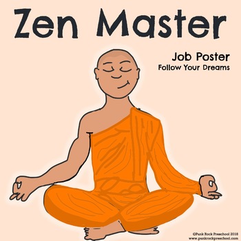 Preview of Zen Master Poster - Discover Your Passions