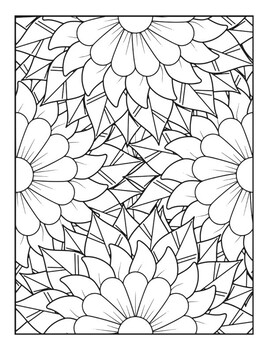 medium hard coloring pages