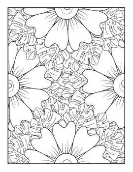 Zen Tangle Coloring Printable Pages Vol 5