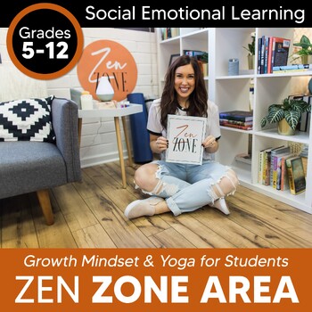 Preview of Zen Zone Booklet: Meditation, Yoga, & Breathing Techniques for Students