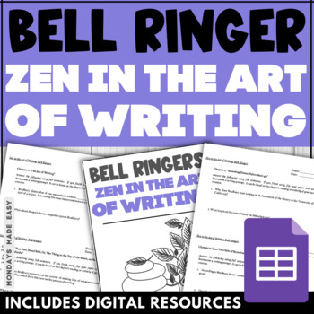 Preview of Zen in the Art of Writing - Narrative Essays by Ray Bradbury - Reading Quizzes