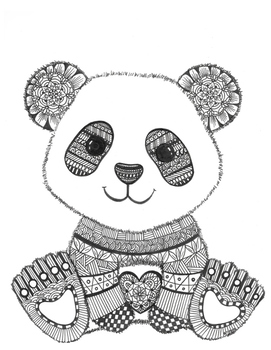 Zentangle Animals Colouring Book For Kids And Adults By Teacher S Hub Zentangle dog colouring page animal colouring by thecoloringaddict. zentangle animals colouring book for kids and adults