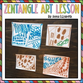Zentangle Art Lesson by Anna Elizabeth | Teachers Pay Teachers
