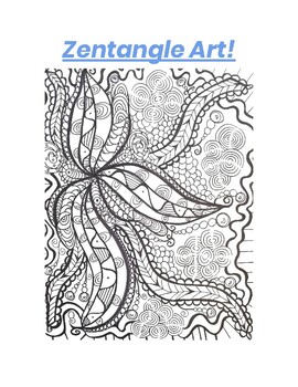 Bugbee Senior Center - Join us for Zentangle art class on