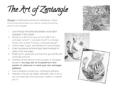 Zentangle Art Packet