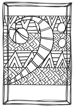 music zentangle coloring pages by jooya teaching resources tpt