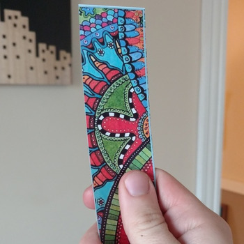 Preview of Zentangle Conferencing Bookmark
