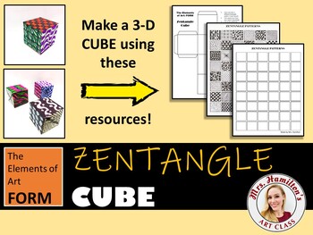 Preview of Zentangle Cube