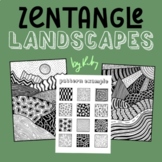 Zentangle Landscapes - Lesson Plan