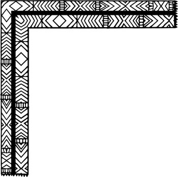 Zen Photo Corners, Doodle Border ClipArt