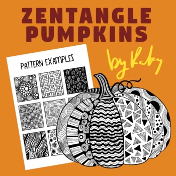 Preview of Zentangle Pumpkins 