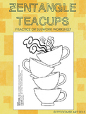 Zentangle Teacups Worksheet