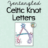 Celtic Knot Letters with Design • Upper Elementary Art  Le