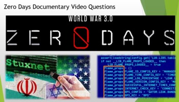 Preview of "Zero Days" Documentary Video Review