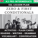 Zero and First Conditional A2 Pre Intermediate Lesson Plan