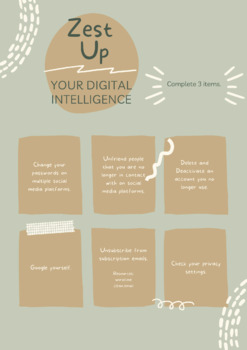 Preview of Zest Up Your Digital Intelligence