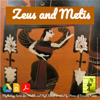 Preview of Zeus & Metis: First Consort Greek Mythology Series for Grades 8-10 ELA