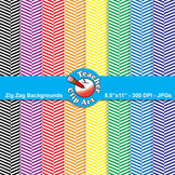 Zig Zag Backgrounds — Primary Colors (11 Backgrounds)