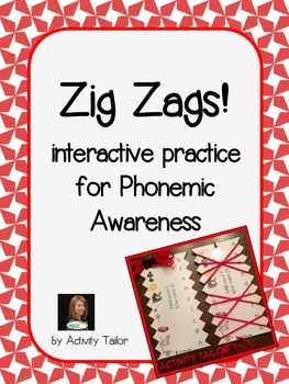 Preview of Zig Zags for Phonemic Awareness