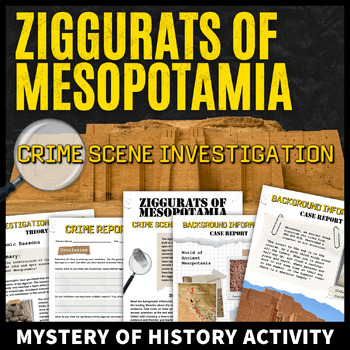 Preview of Ziggurats of Ancient Mesopotamia Sumer Activity CSI Mystery of History Analysis