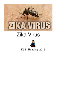 Preview of Zika Virus - picture supported text lesson with visual supports and questions