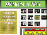 Zimmerman Note (Telegram) background, comics, handouts, te