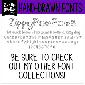 Zip A Dee Doo Dah Designs Font Collection 16 Includes Commercial License