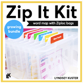 Zip It Kit - Ziploc Word Mapping Bundle - Science of Readi
