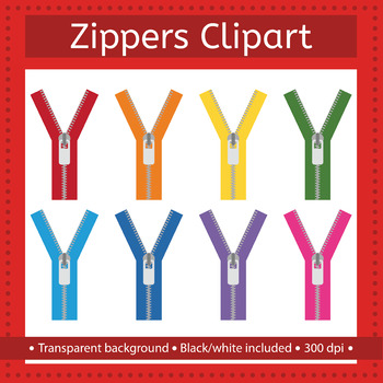 Zipper Picture for Classroom / Therapy Use - Great Zipper Clipart