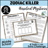 Zodiac Killer Unsolved Mysteries Escape Room True Crime Re