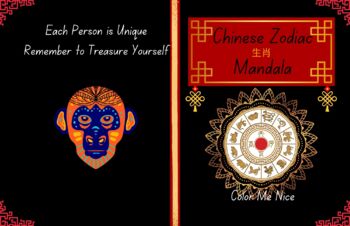Preview of Zodiac Mandala for Beginners