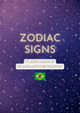 Zodiac Signs Flashcards in Brazilian Portuguese