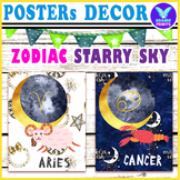 Zodiac Starry Sky Posters Constellation Astrology Knowledg