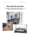 Zoé cherche ses clés: CI story to teach vocabulary of the home