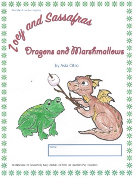 Preview of Zoey and Sassafras Dragons and Marshmallows: Workbook for Readers