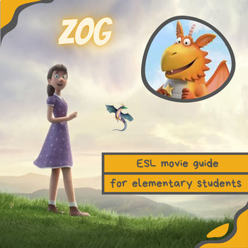 Preview of Zog - ESL movie guide - Answer keys included