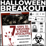 Zombie Apocalypse Breakout (5th Grade Reading & Math)