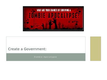 Preview of Zombie Apocalypse: Create a Government