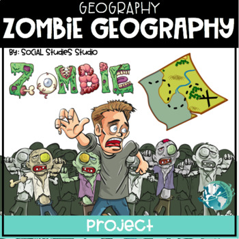 zombie apocalypse geography 5 themes of geography 2 week project no prep - five themes of geography fortnite