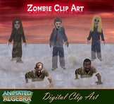 Zombie Digital Clip Art