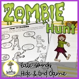Zombie Hunt - Late Sounds - Halloween Speech Therapy Activities