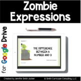 Zombie Matching Expressions Digital Game - Word & Standard