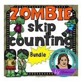 Zombie Skip Counting Bundle - Count by 2's, 3's, and More