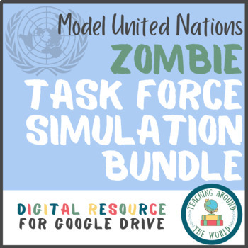 Preview of Zombie Task Force Simulation for Model United Nations BUNDLE