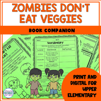 Preview of Zombies Don't Eat Veggies | Book Companion