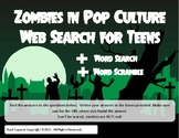 Zombies in Pop Culture Teacher Bundle