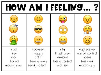 How Am I Feeling? (Daily Social Emotional Check In) by Emily Dessin