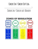 Zones Check In Check Out Binder