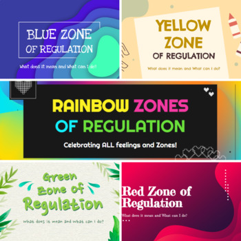 Preview of Zones Lesson Bundle 2.0 (with sensory focus)